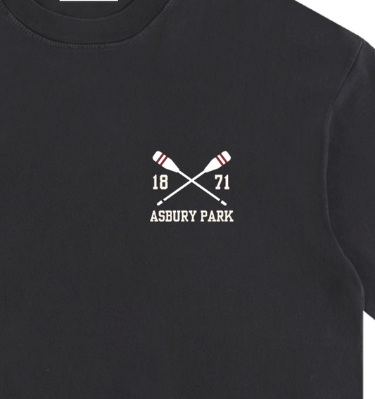 Crossed Paddle Vintage Oversized Shirt