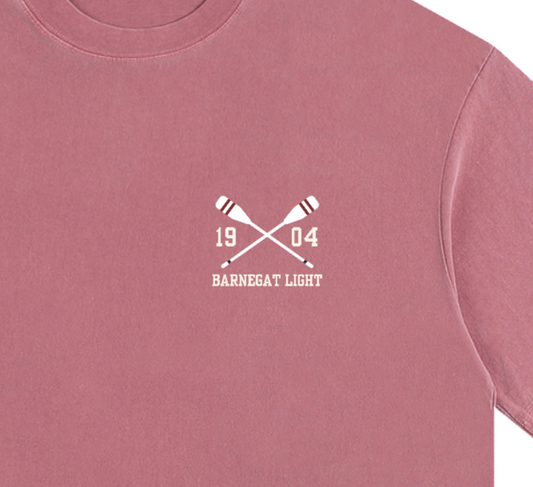 Crossed Paddle Vintage Oversized Shirt