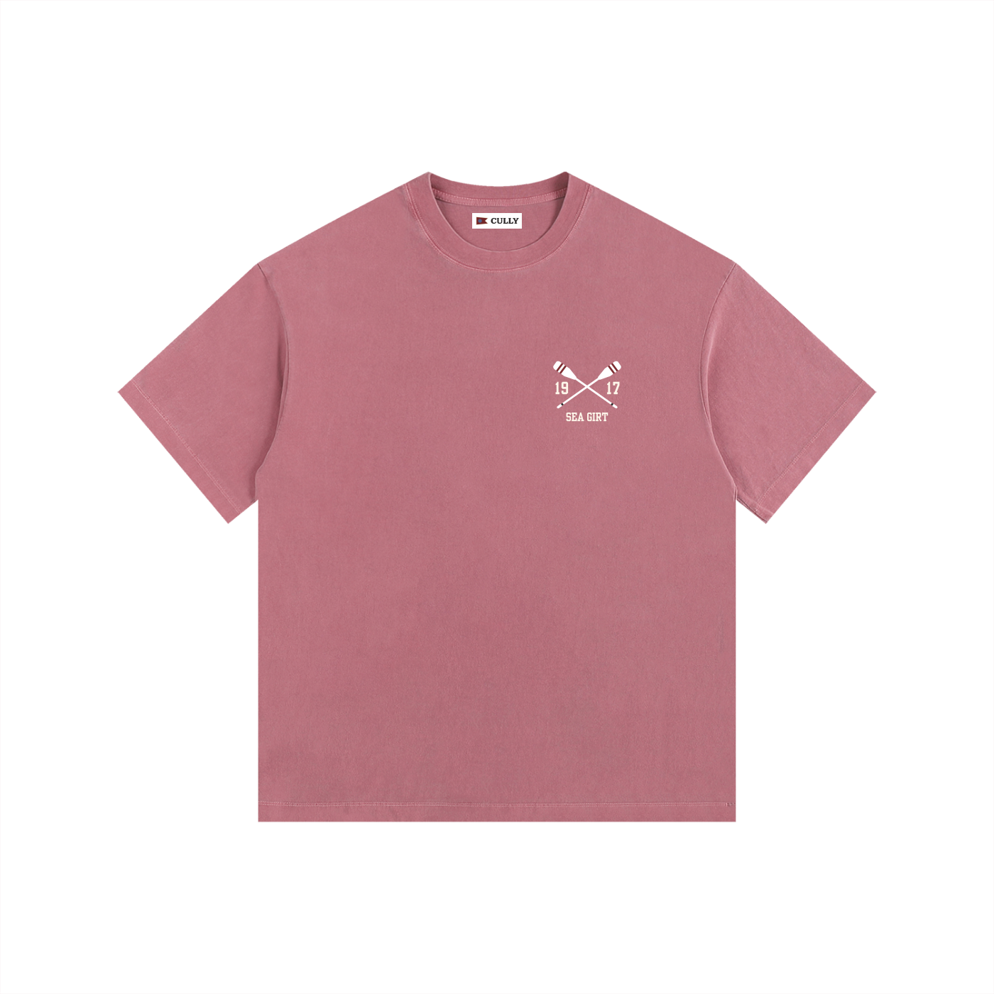 Crossed Paddle Vintage Oversized Shirt