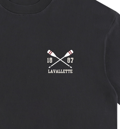 Crossed Paddle Vintage Oversized Shirt
