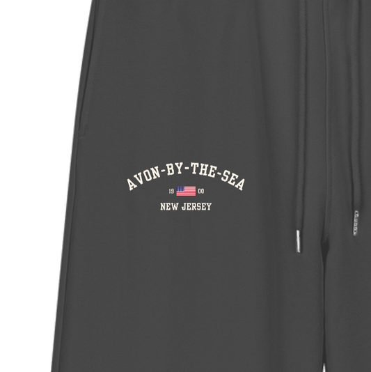 American Flag Heavyweight Fleece Straight Leg Sweatpants
