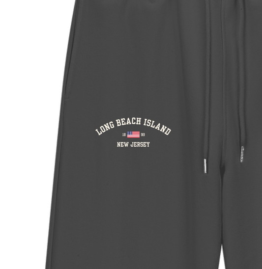 American Flag Heavyweight Fleece Straight Leg Sweatpants