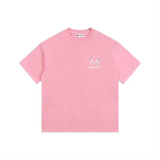 Crossed Paddle Vintage Oversized Shirt
