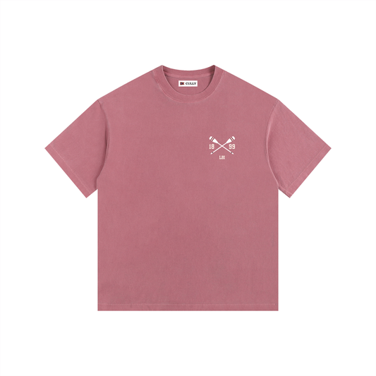 Crossed Paddle Vintage Oversized Shirt