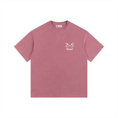 Crossed Paddle Vintage Oversized Shirt